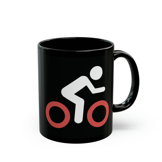 T5 Minimalist Cycling Sign Ceramic Coffee Mug