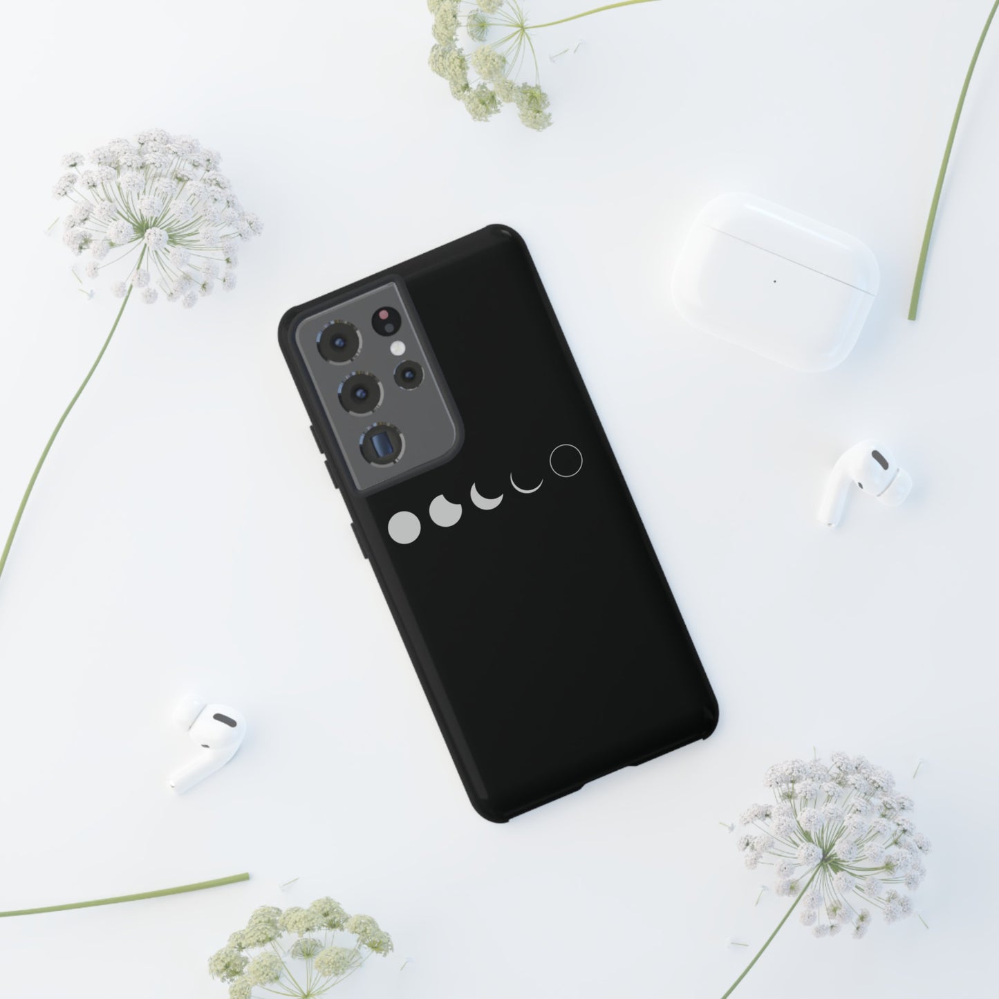 T5 Minimalist Lunar Eclipse Smartphone Case