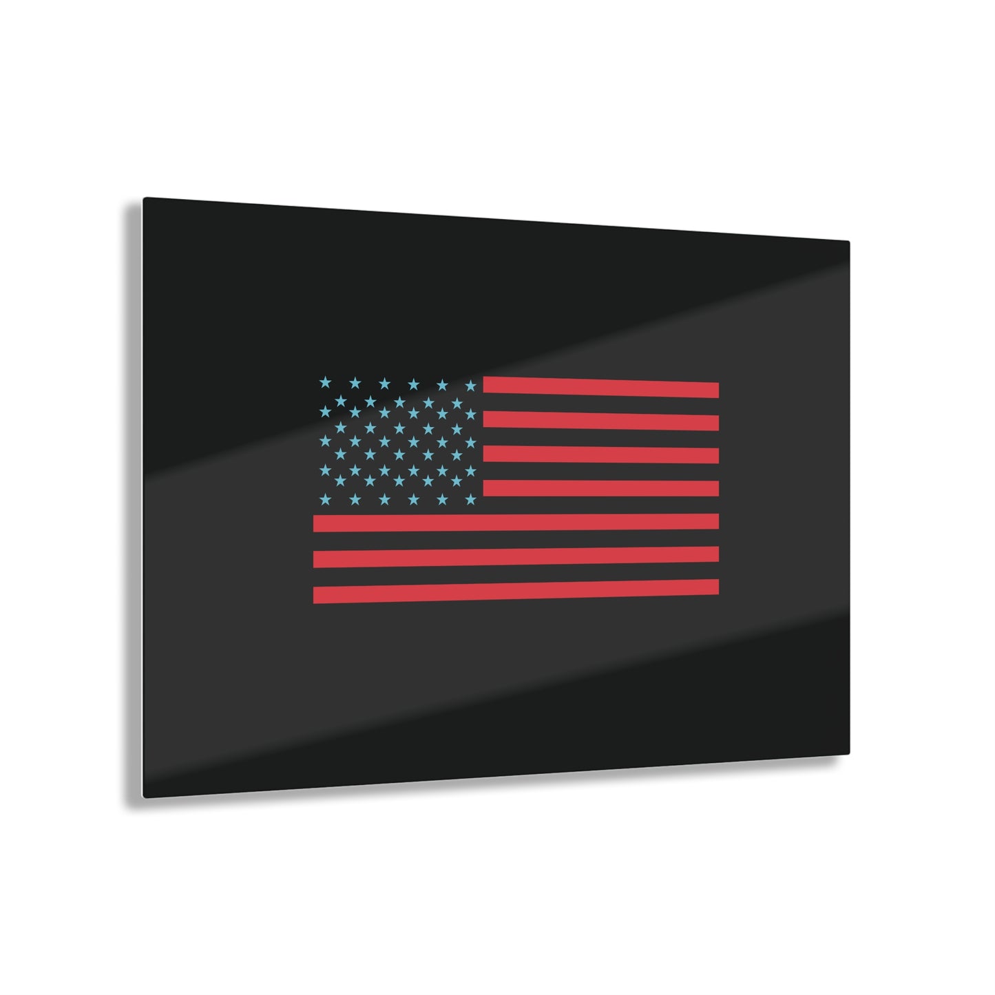 T5 Minimalist U.S.A. Flag Acrylic Print