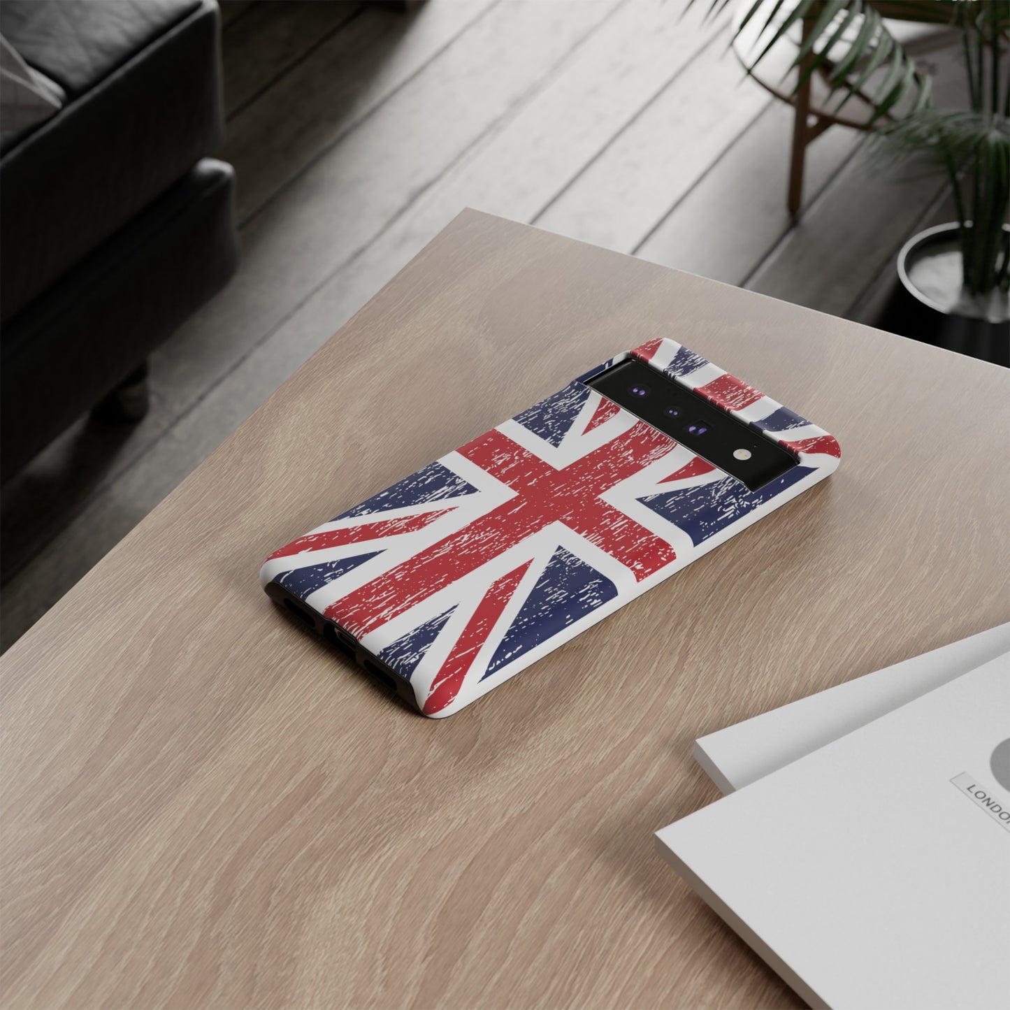 T5 Minimalist United Kingdom Flag Smartphone Case