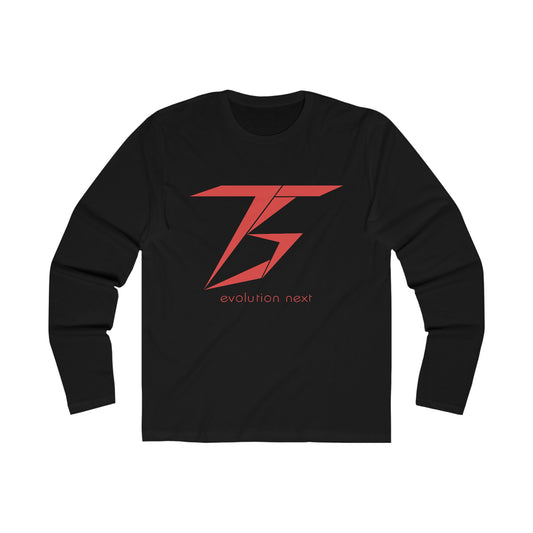 T5 Minimalist T5 Logo Long Sleeve Crew Tee for Men