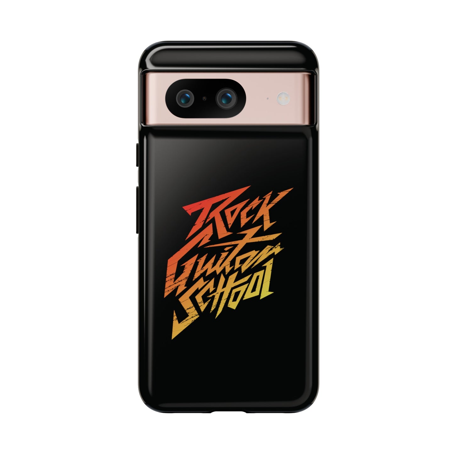 T5 Minimalist ROCK GUITAR SCHOOL Smartphone Case