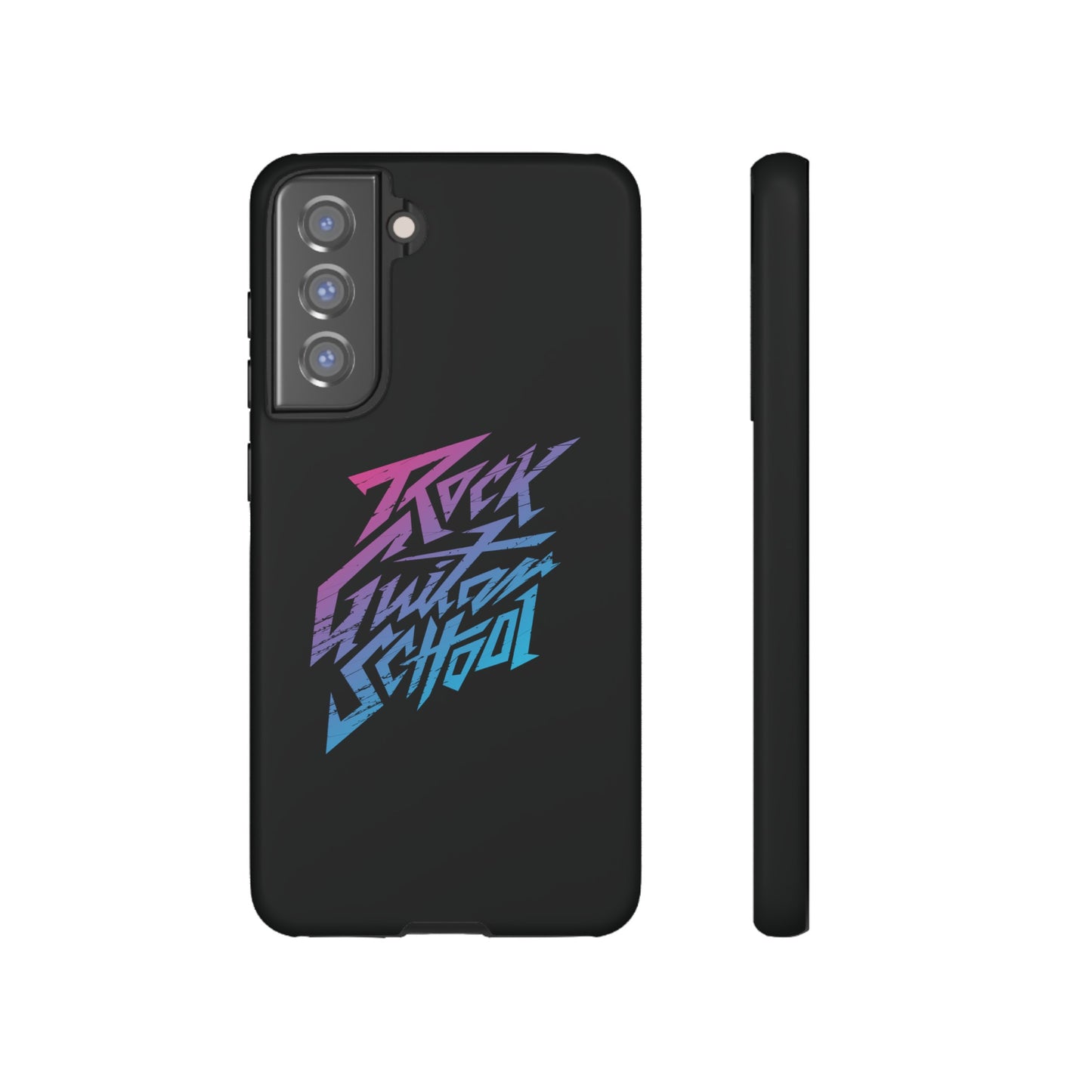 T5 Minimalist ROCK GUITAR SCHOOL Smartphone Case