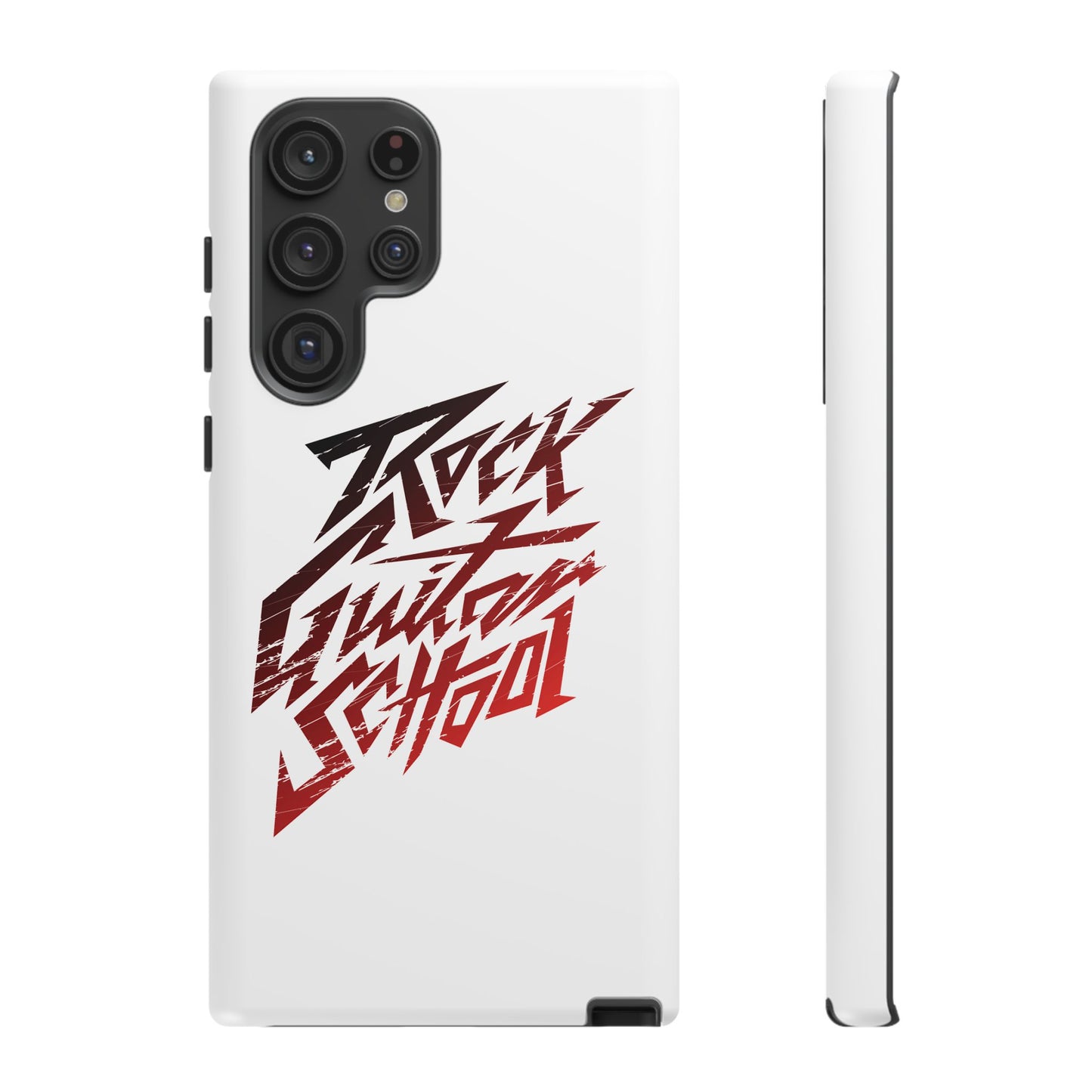 T5 Minimalist ROCK GUITAR SCHOOL Smartphone Case