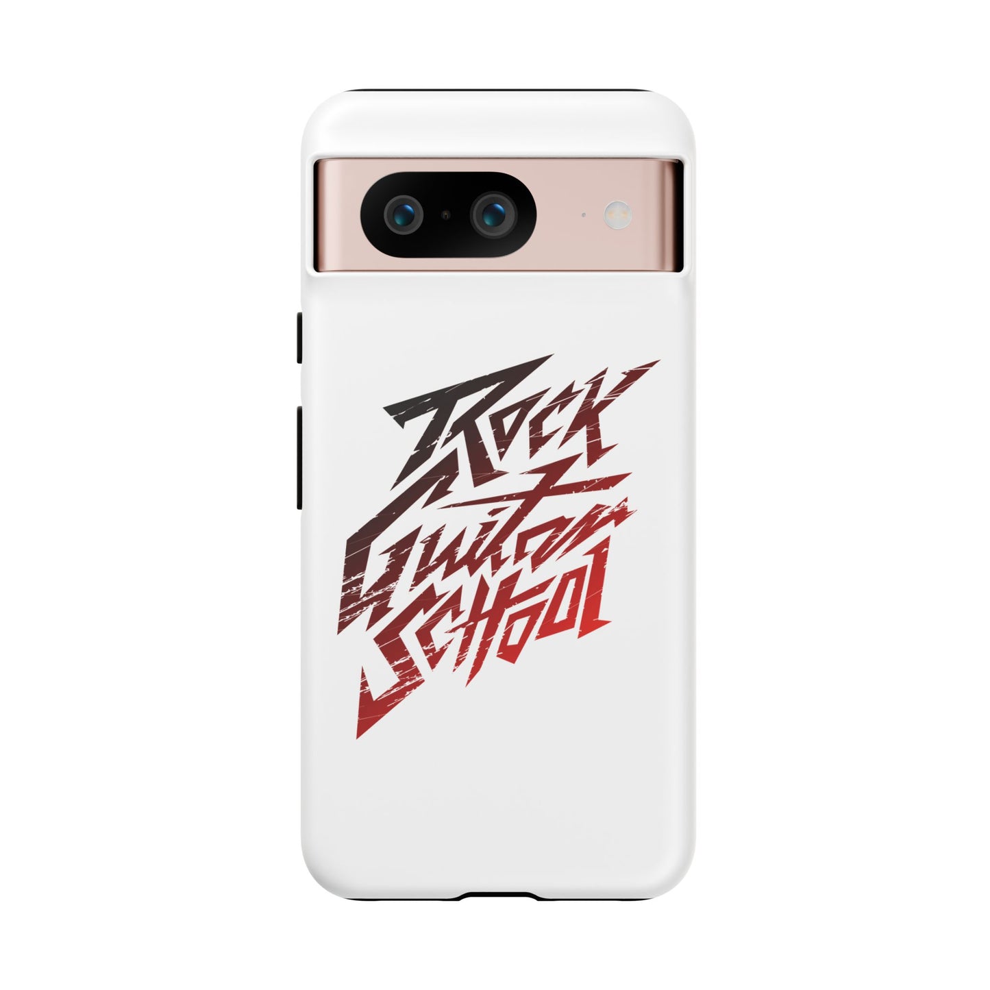 T5 Minimalist ROCK GUITAR SCHOOL Smartphone Case