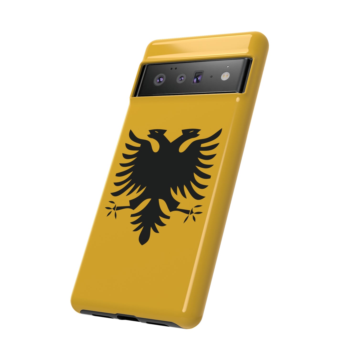 T5 Minimalist Albanian Flag Two Headed Eagle Smartphone Case