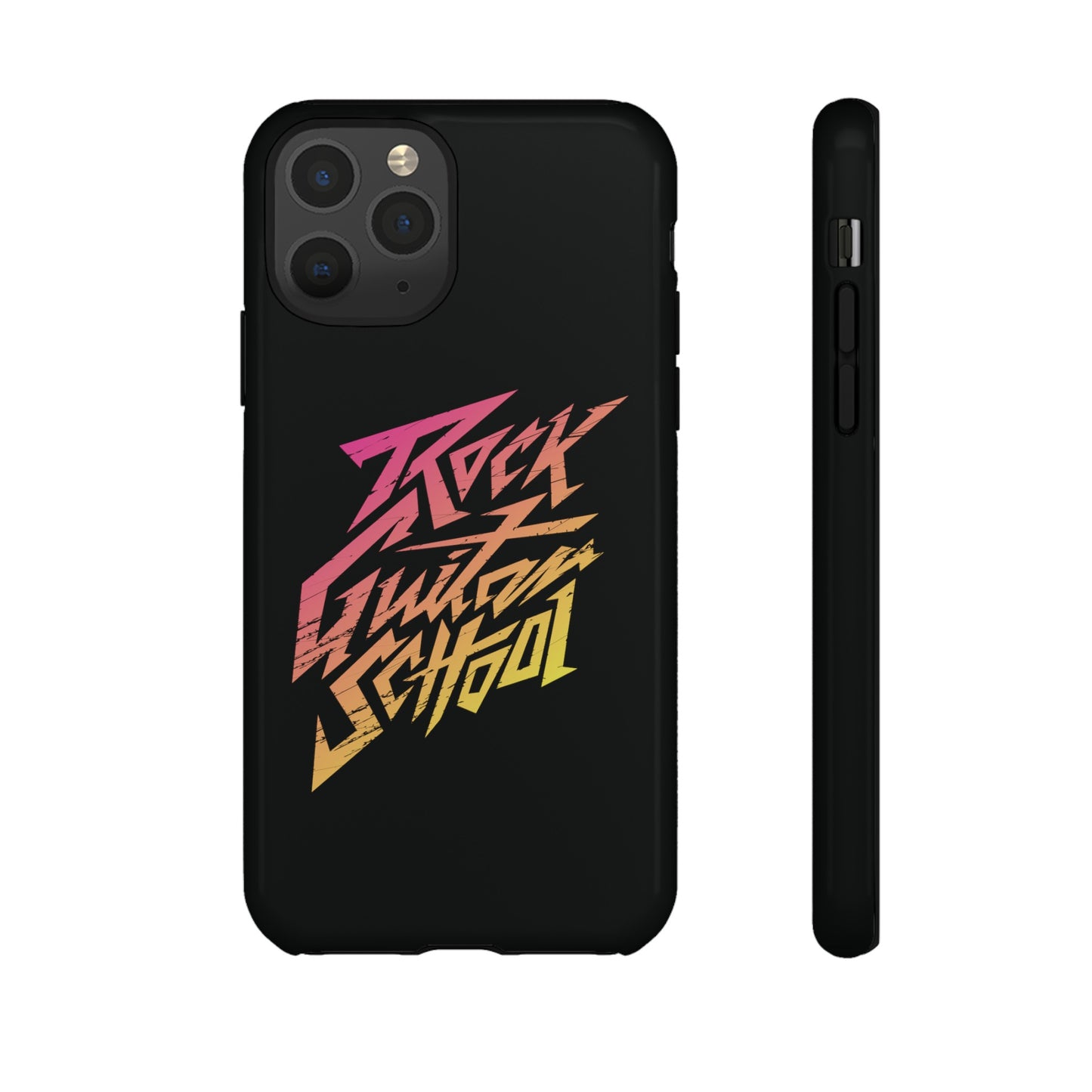 T5 Minimalist ROCK GUITAR SCHOOL Smartphone Case