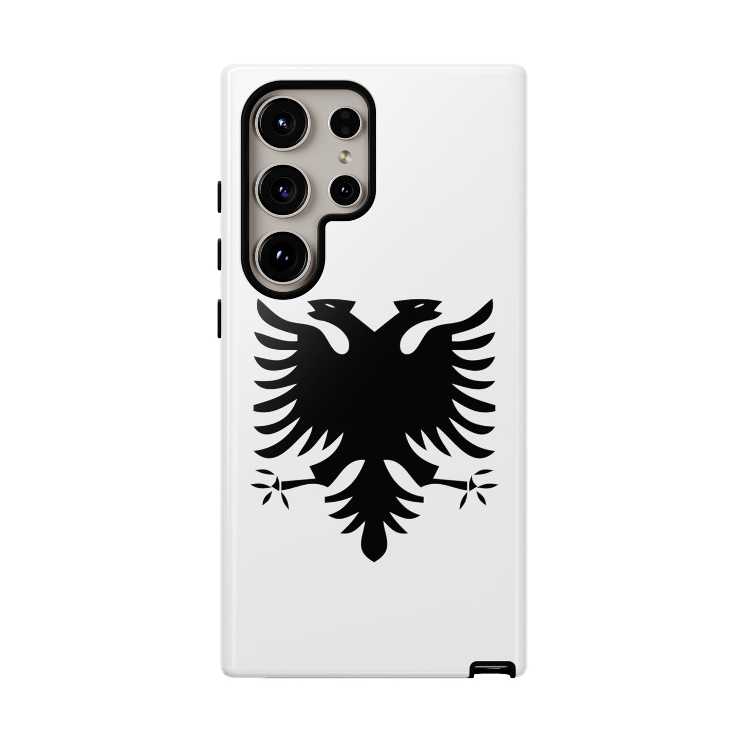 T5 Minimalist Albanian Flag Two Headed Eagle Smartphone Case