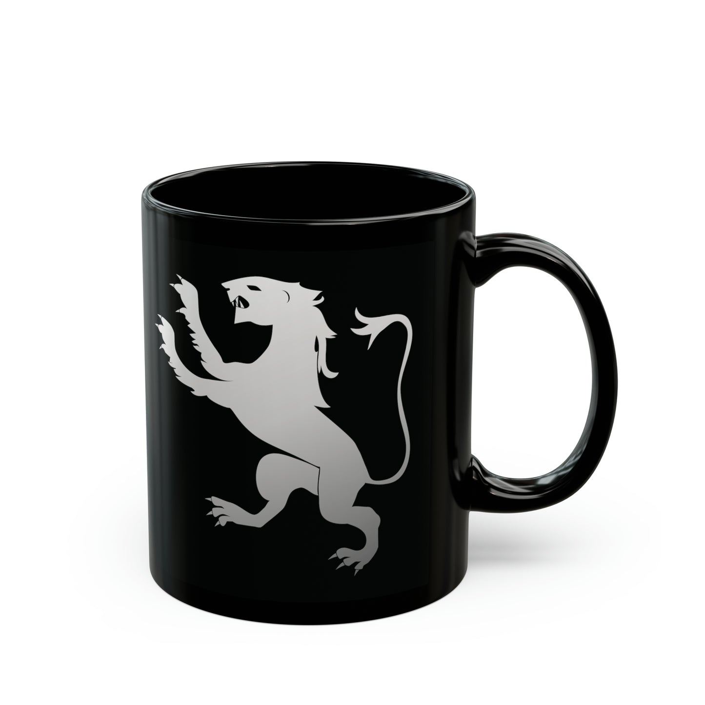 T5 Minimalist Spanish Lion Ceramic Coffee Mug