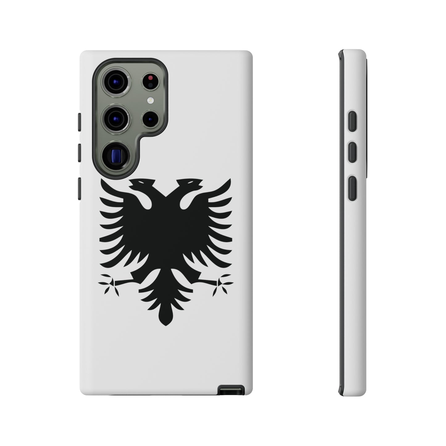 T5 Minimalist Albanian Flag Two Headed Eagle Smartphone Case