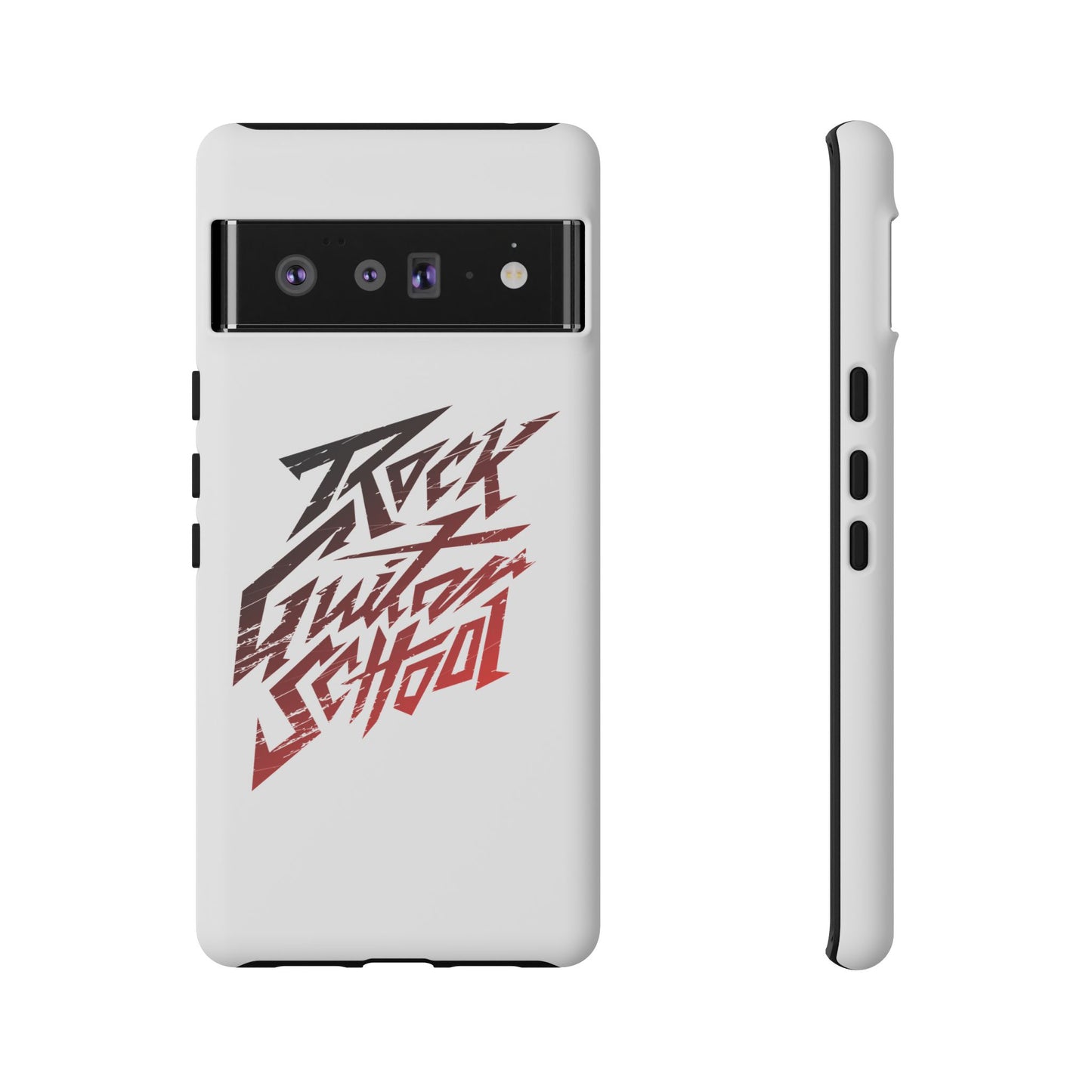 T5 Minimalist ROCK GUITAR SCHOOL Smartphone Case