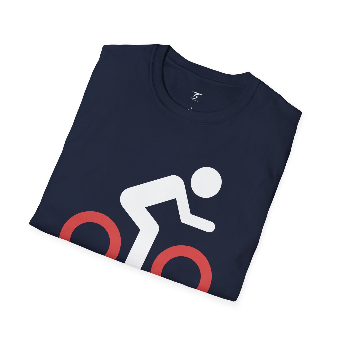 T5 Minimalist Cycling Sign T-Shirt for Men