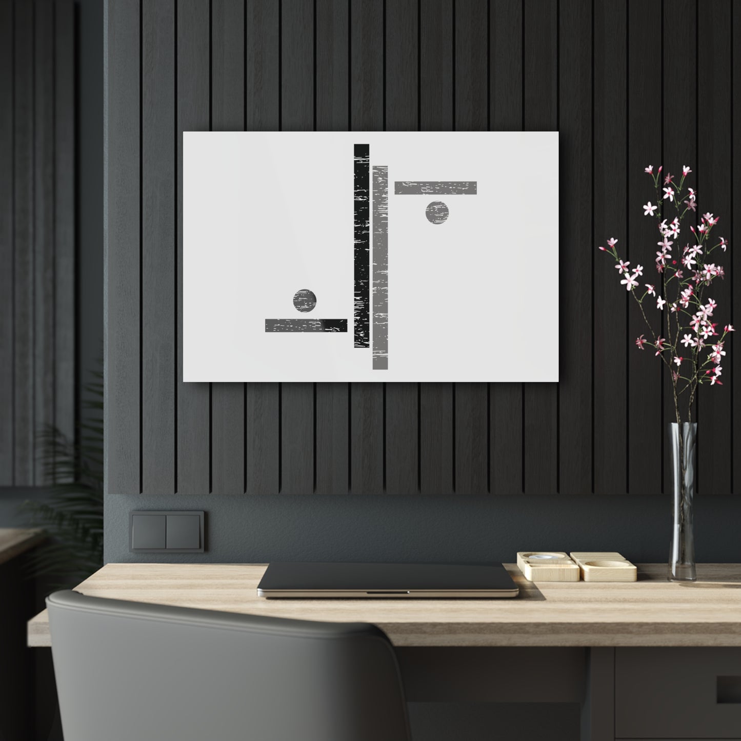 T5 Minimalist Ping-Pong Acrylic Print