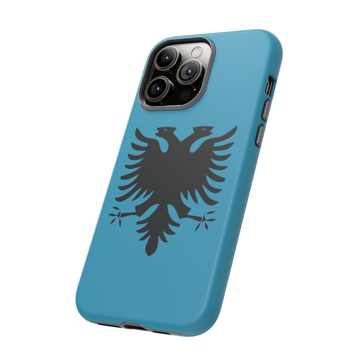 T5 Minimalist Albanian Flag Two Headed Eagle Smartphone Case