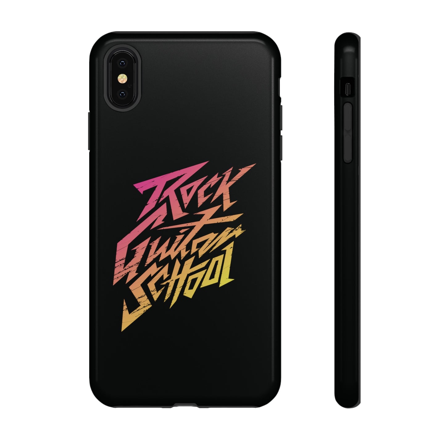 T5 Minimalist ROCK GUITAR SCHOOL Smartphone Case