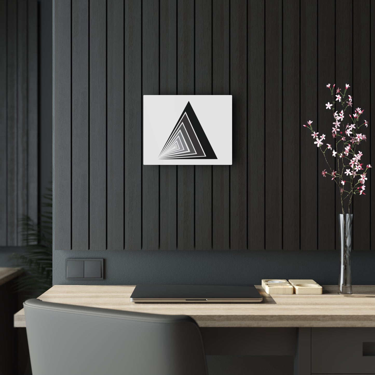 T5 Minimalist Expanding Shapes Acrylic Print