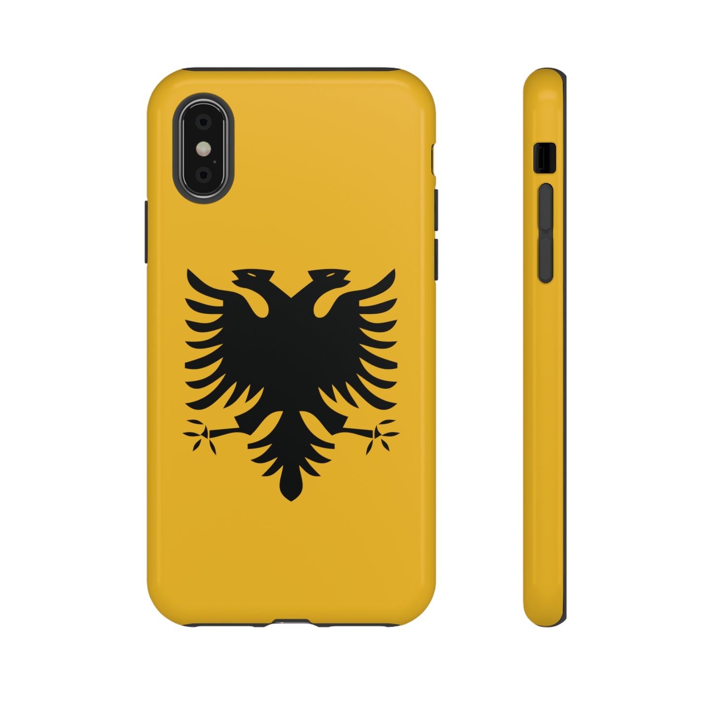 T5 Minimalist Albanian Flag Two Headed Eagle Smartphone Case