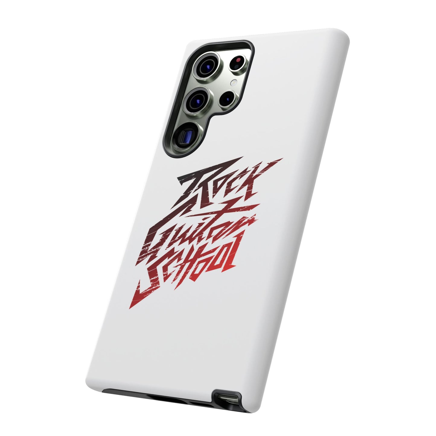 T5 Minimalist ROCK GUITAR SCHOOL Smartphone Case