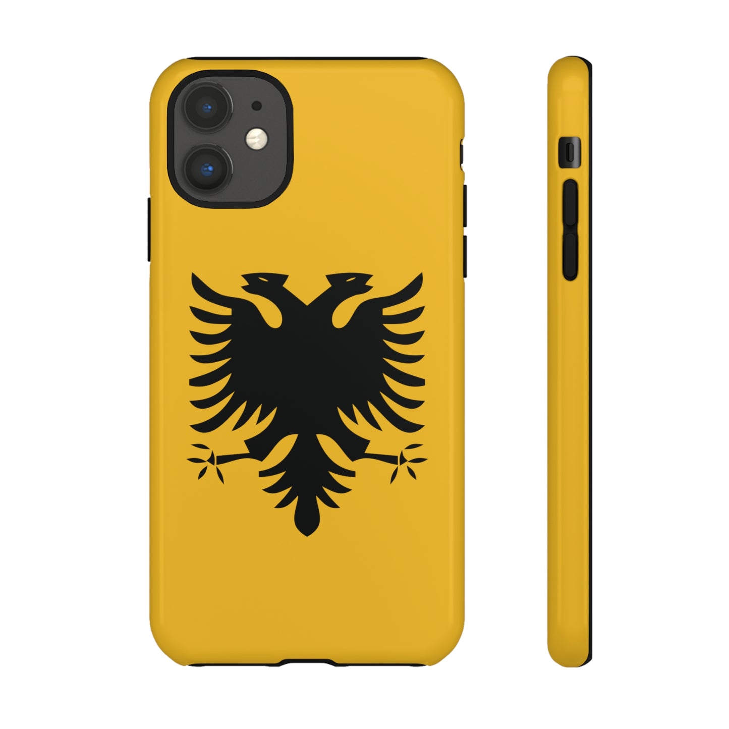 T5 Minimalist Albanian Flag Two Headed Eagle Smartphone Case