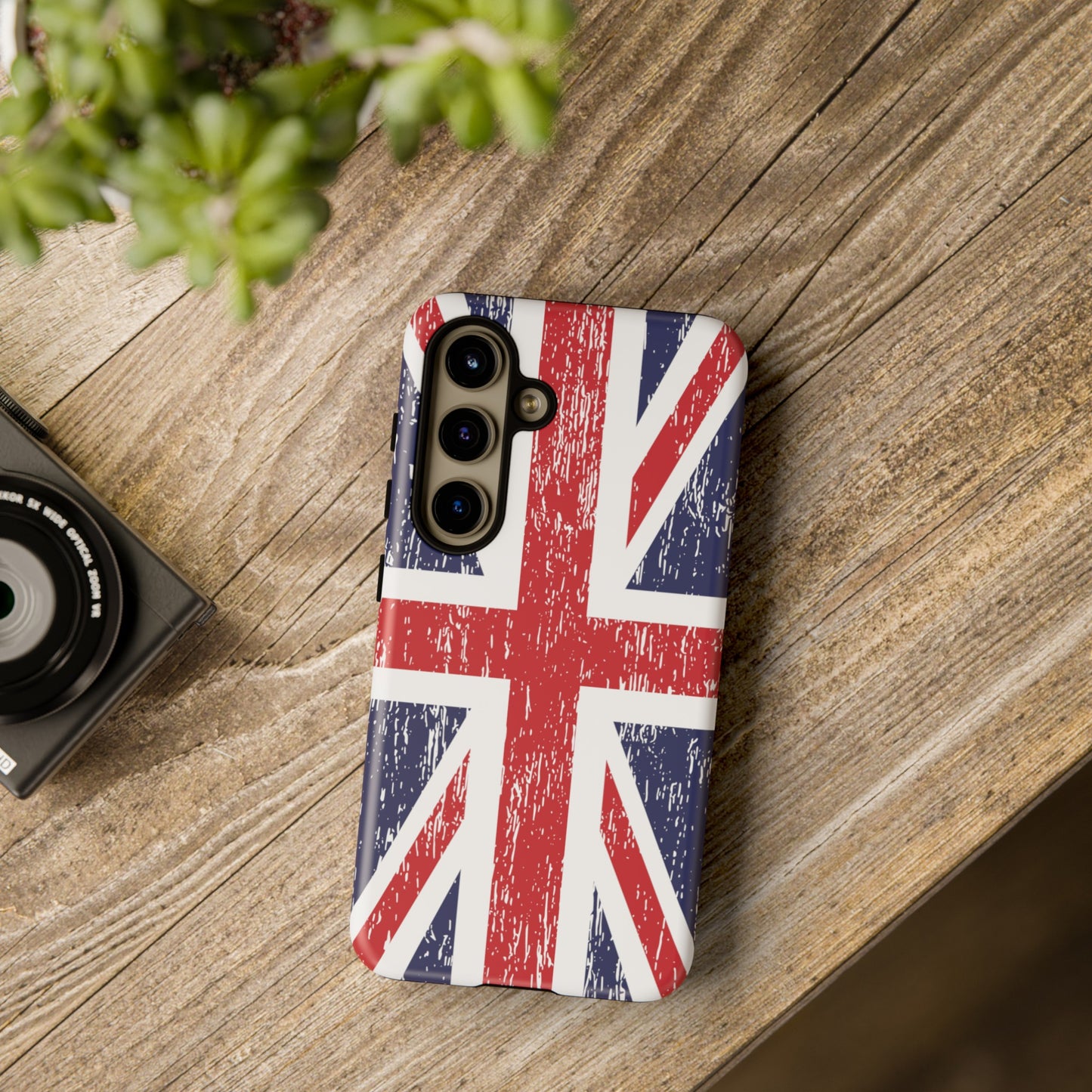 T5 Minimalist United Kingdom Flag Smartphone Case