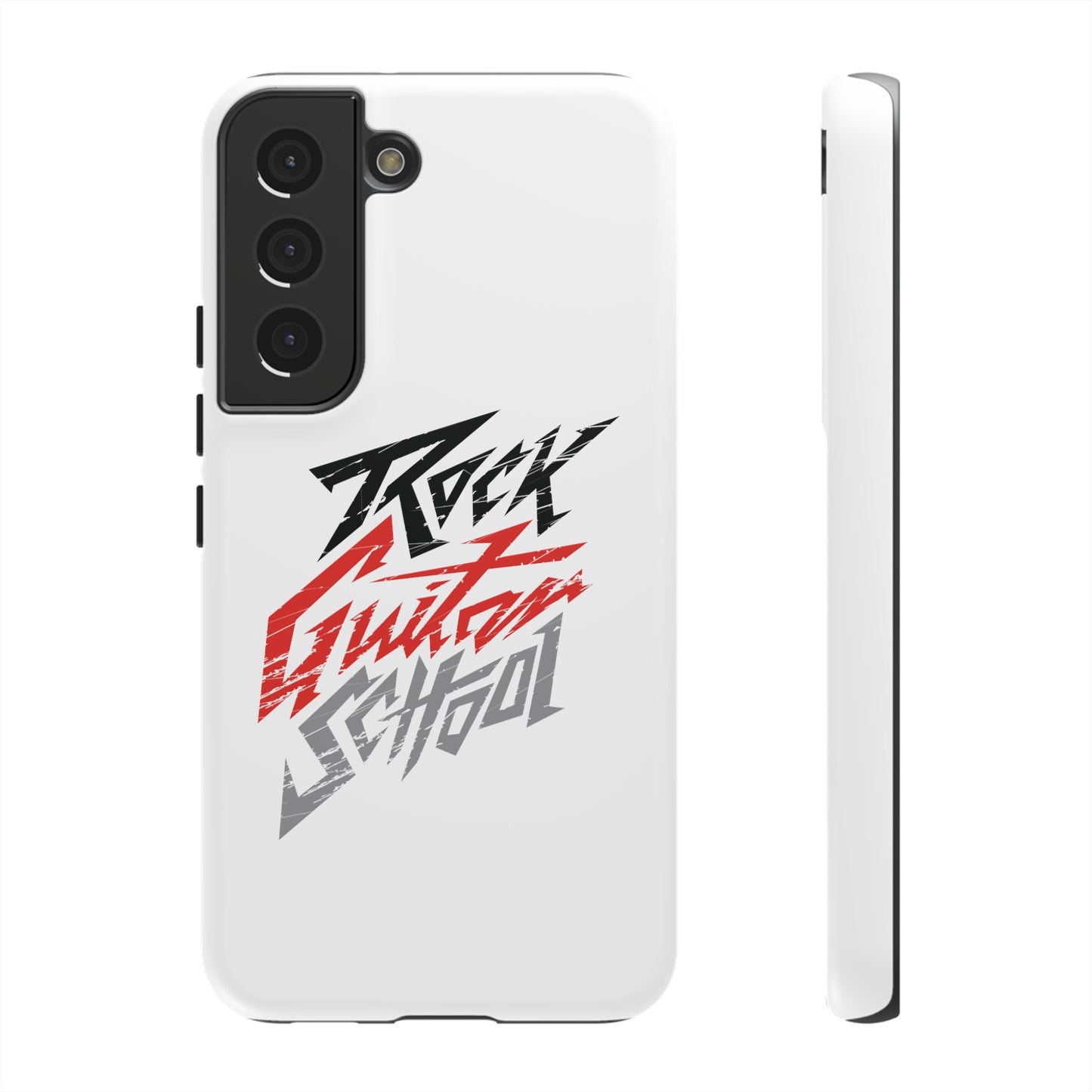 T5 Minimalist ROCK GUITAR SCHOOL Smartphone Case