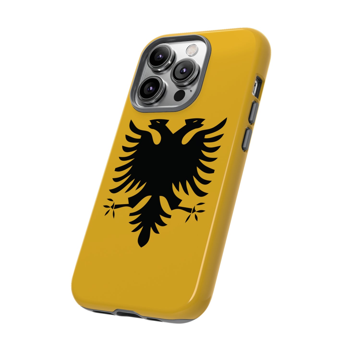 T5 Minimalist Albanian Flag Two Headed Eagle Smartphone Case