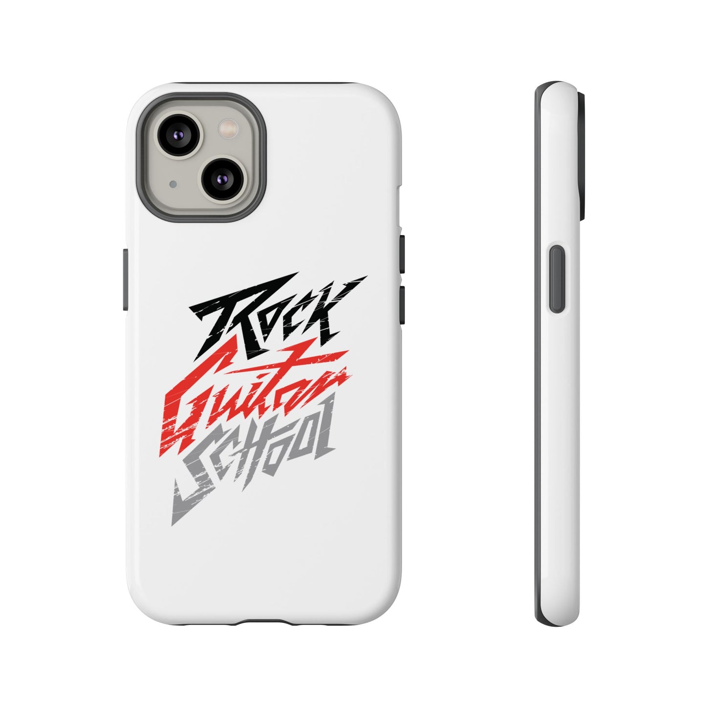 T5 Minimalist ROCK GUITAR SCHOOL Smartphone Case