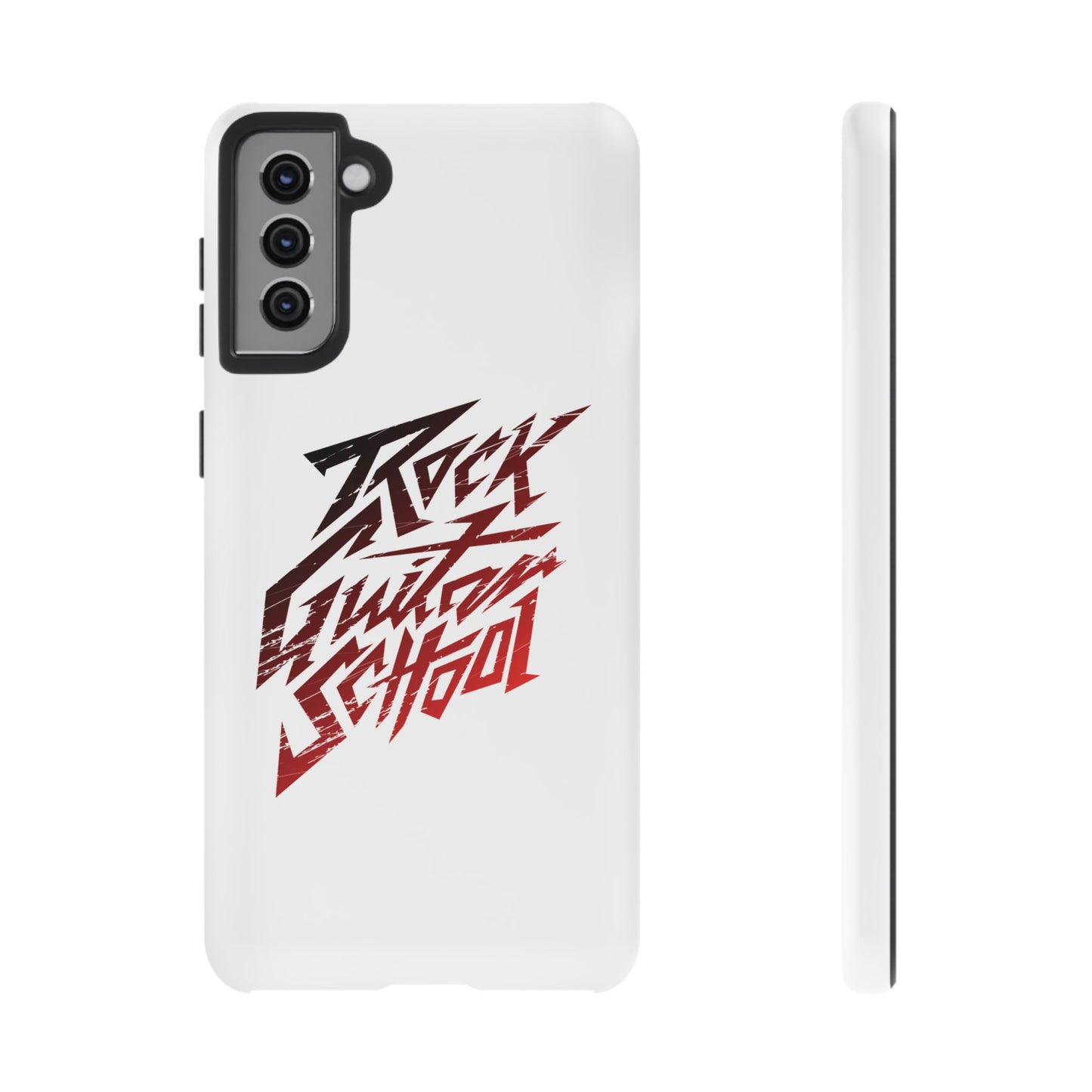 T5 Minimalist ROCK GUITAR SCHOOL Smartphone Case