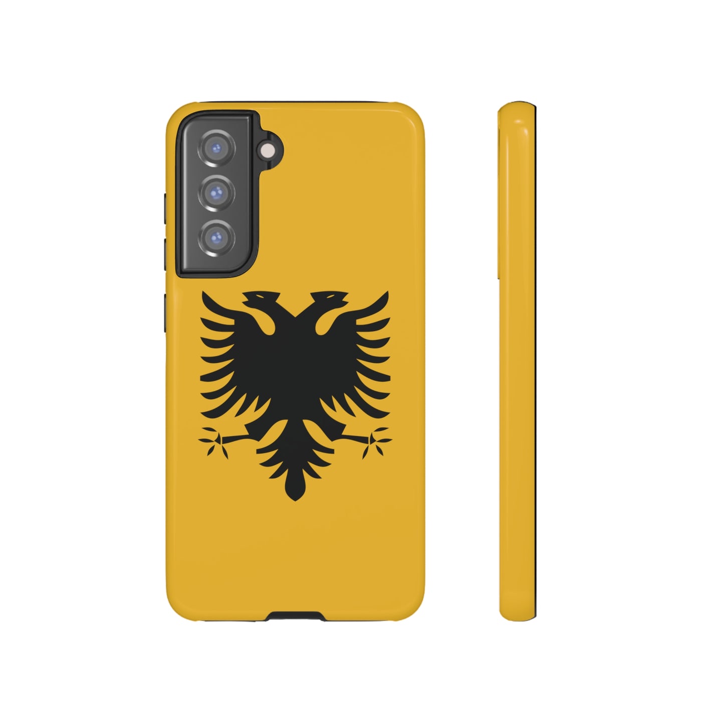 T5 Minimalist Albanian Flag Two Headed Eagle Smartphone Case