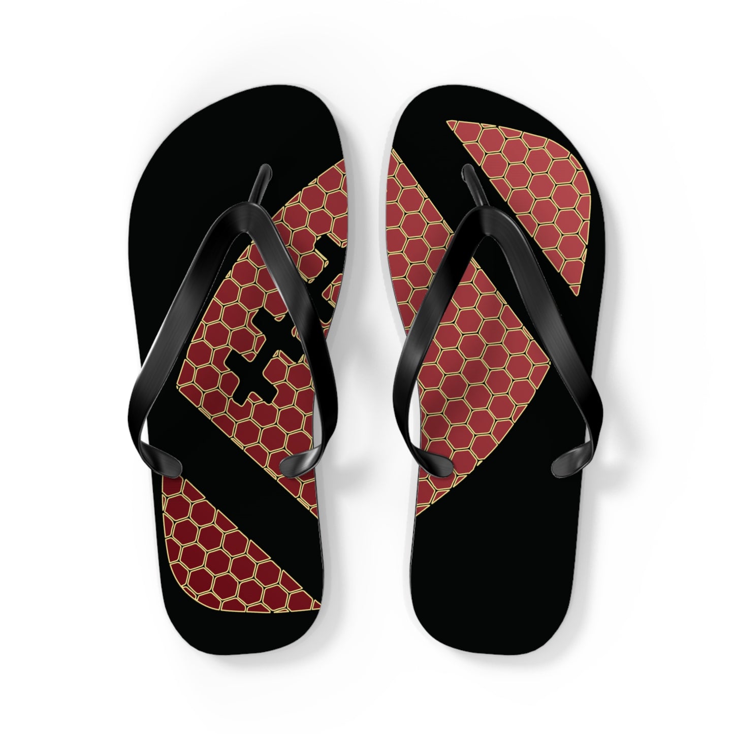 T5 Minimalist American Football Ball Flip-Flops for Men