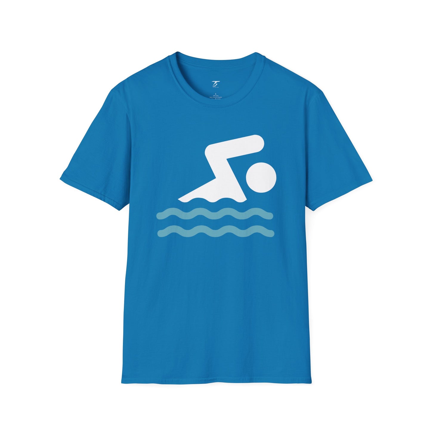 T5 Minimalist Swimming Area Sign T-Shirt for Men