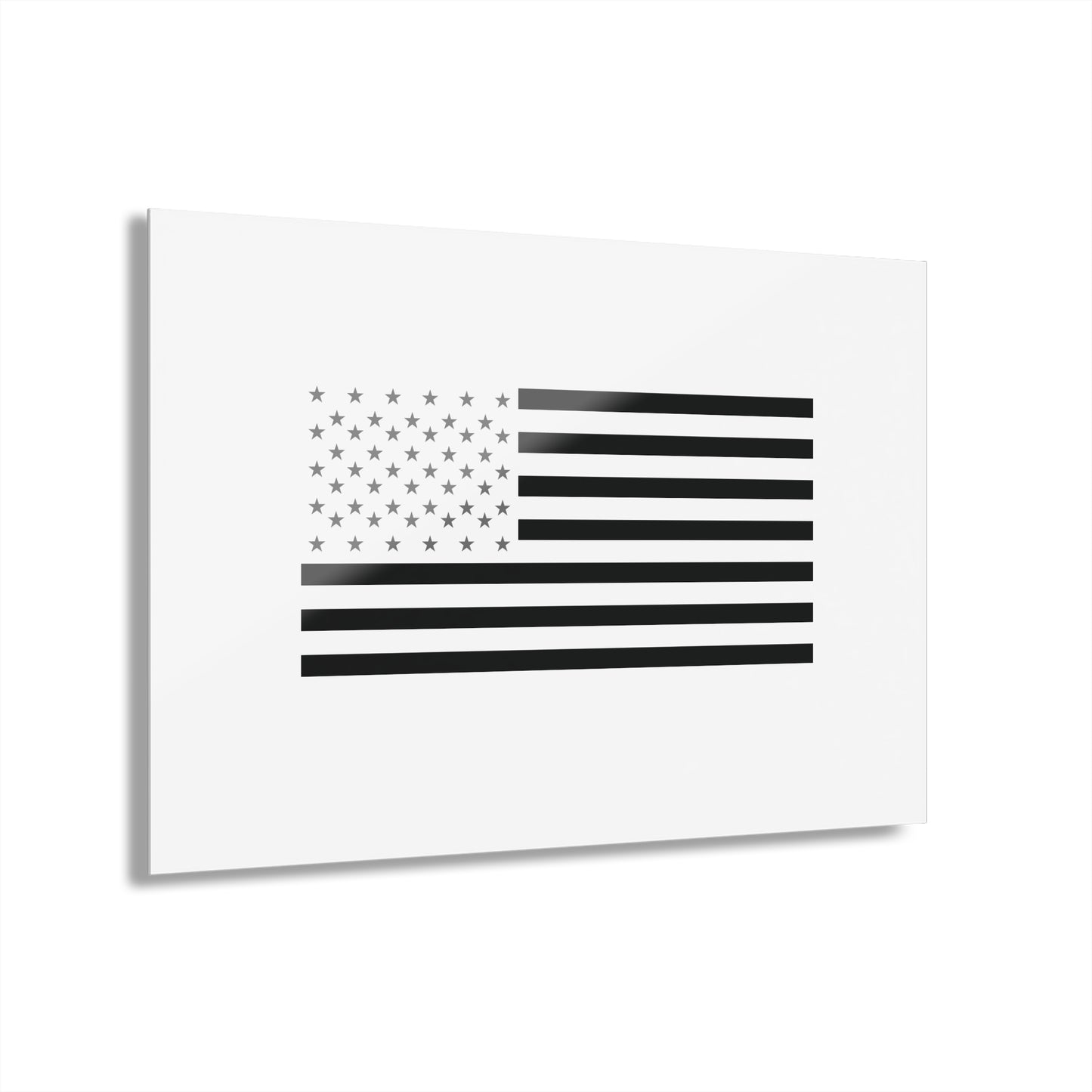 T5 Minimalist U.S.A. Flag Acrylic Print