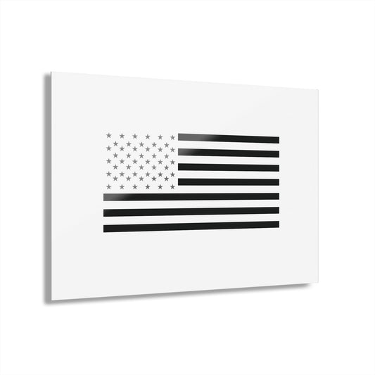 T5 Minimalist U.S.A. Flag Acrylic Print