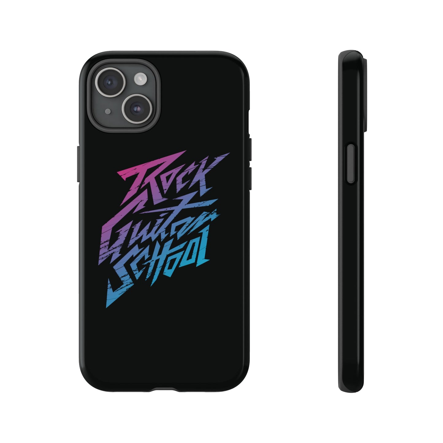 T5 Minimalist ROCK GUITAR SCHOOL Smartphone Case