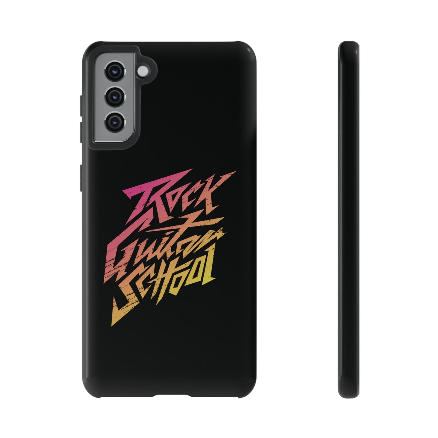 T5 Minimalist ROCK GUITAR SCHOOL Smartphone Case