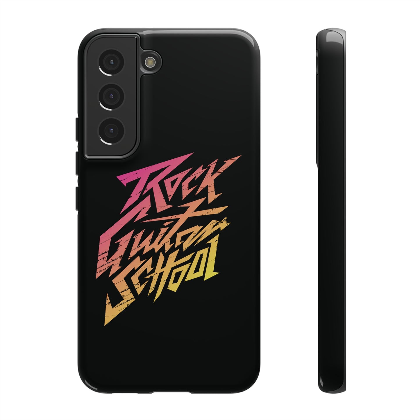 T5 Minimalist ROCK GUITAR SCHOOL Smartphone Case