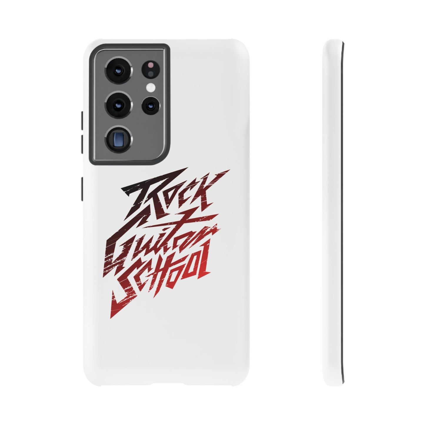 T5 Minimalist ROCK GUITAR SCHOOL Smartphone Case