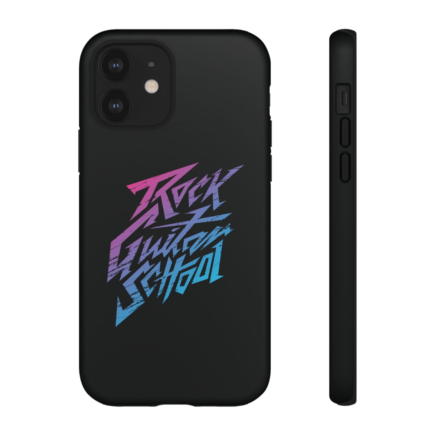 T5 Minimalist ROCK GUITAR SCHOOL Smartphone Case