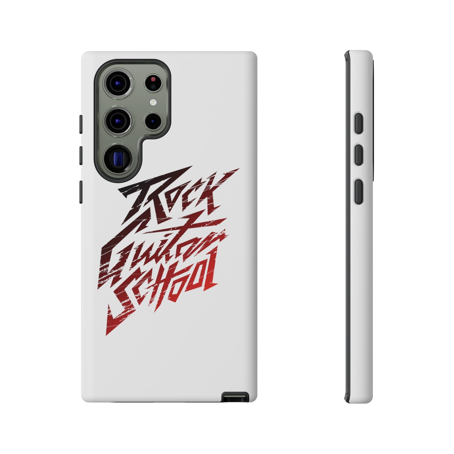 T5 Minimalist ROCK GUITAR SCHOOL Smartphone Case