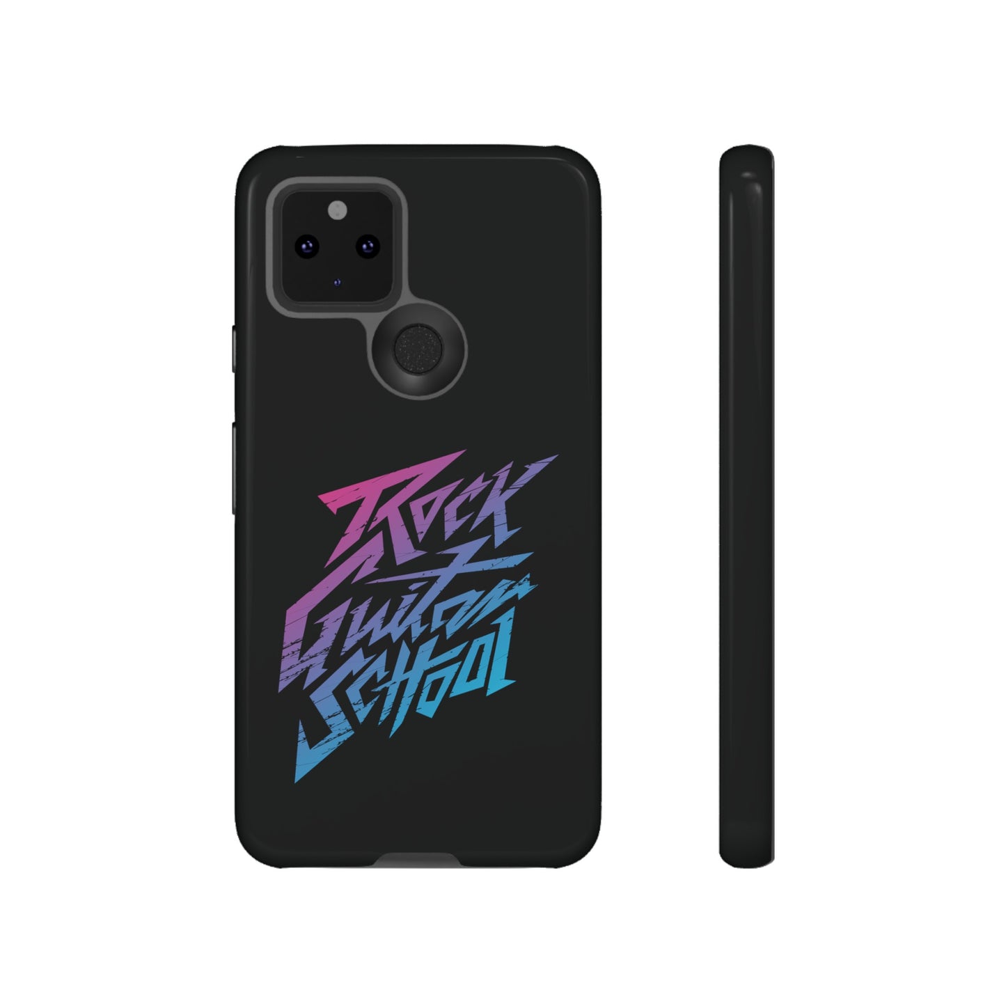 T5 Minimalist ROCK GUITAR SCHOOL Smartphone Case