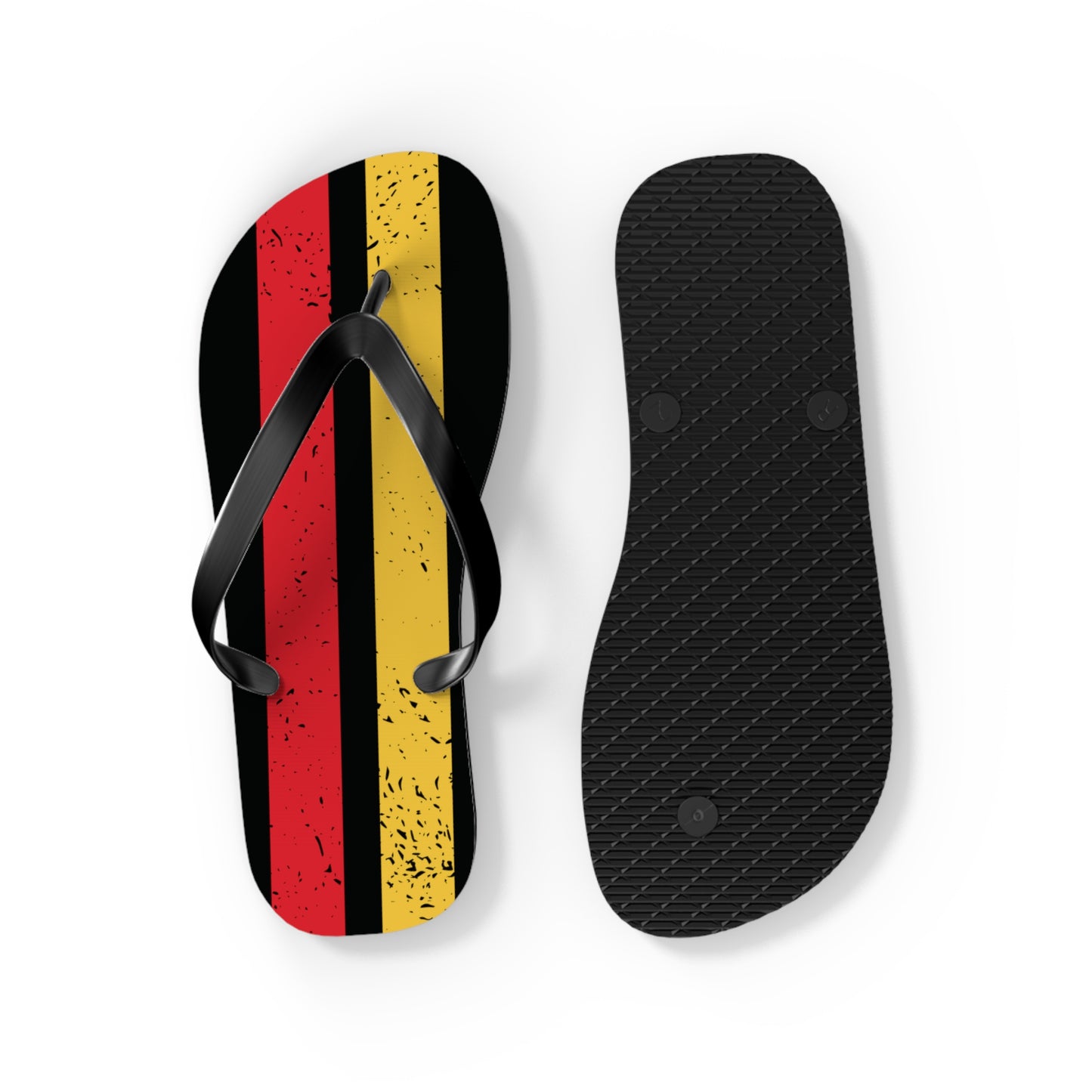 T5 Minimalist Textured Rectangles Flip-Flops for Men