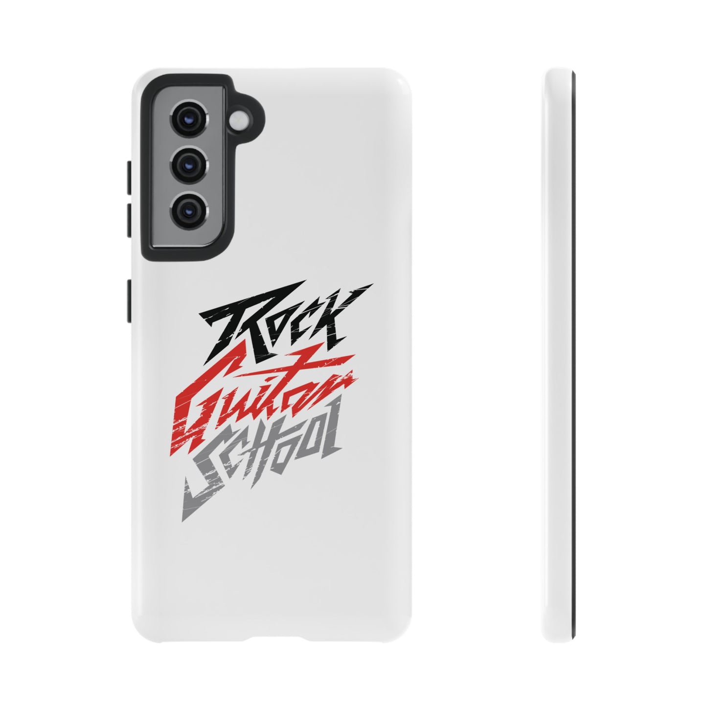 T5 Minimalist ROCK GUITAR SCHOOL Smartphone Case