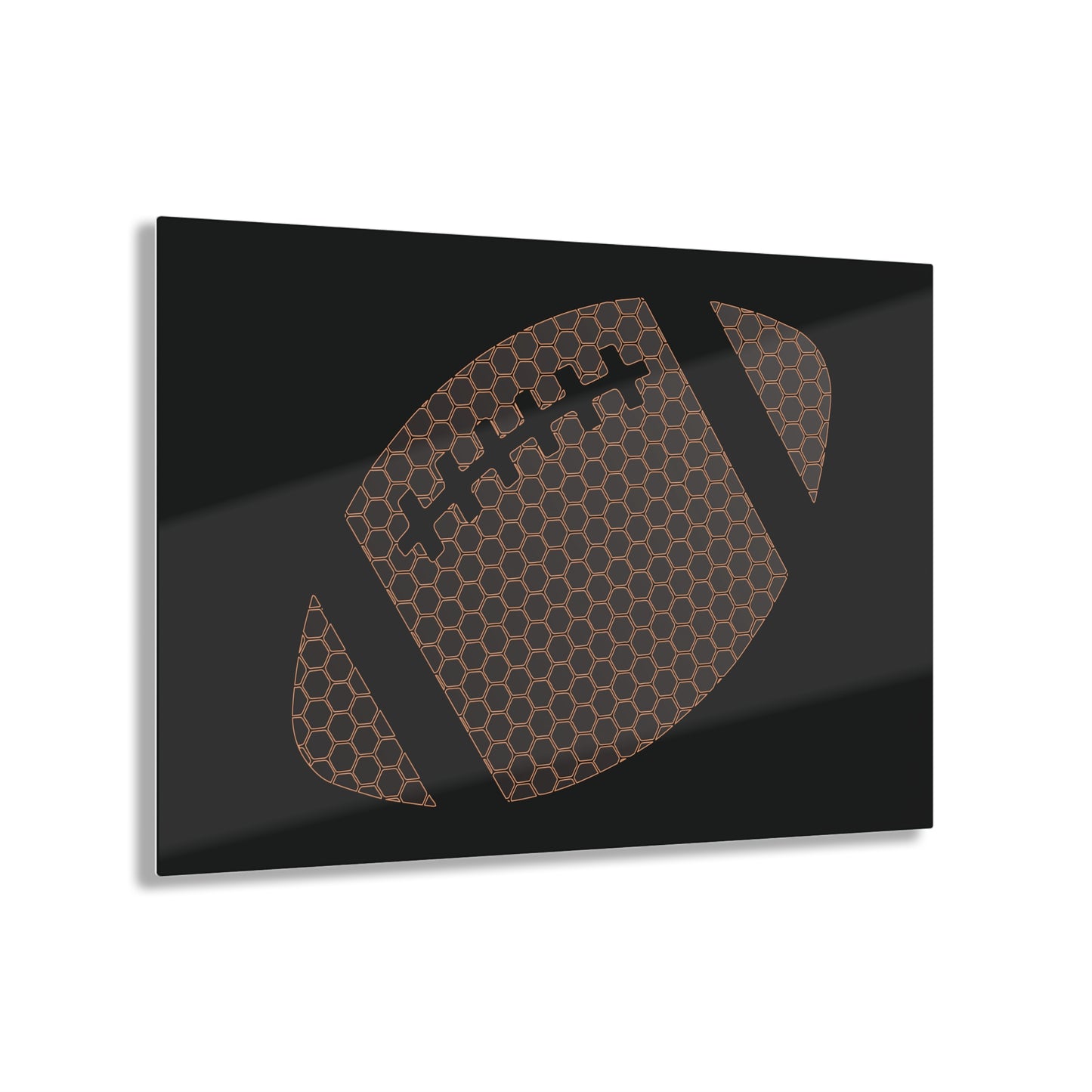 T5 Minimalist American Football Ball Acrylic Print