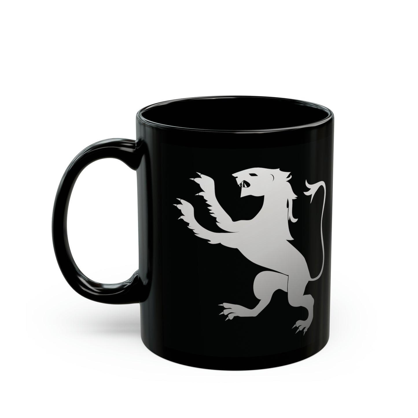 T5 Minimalist Spanish Lion Ceramic Coffee Mug