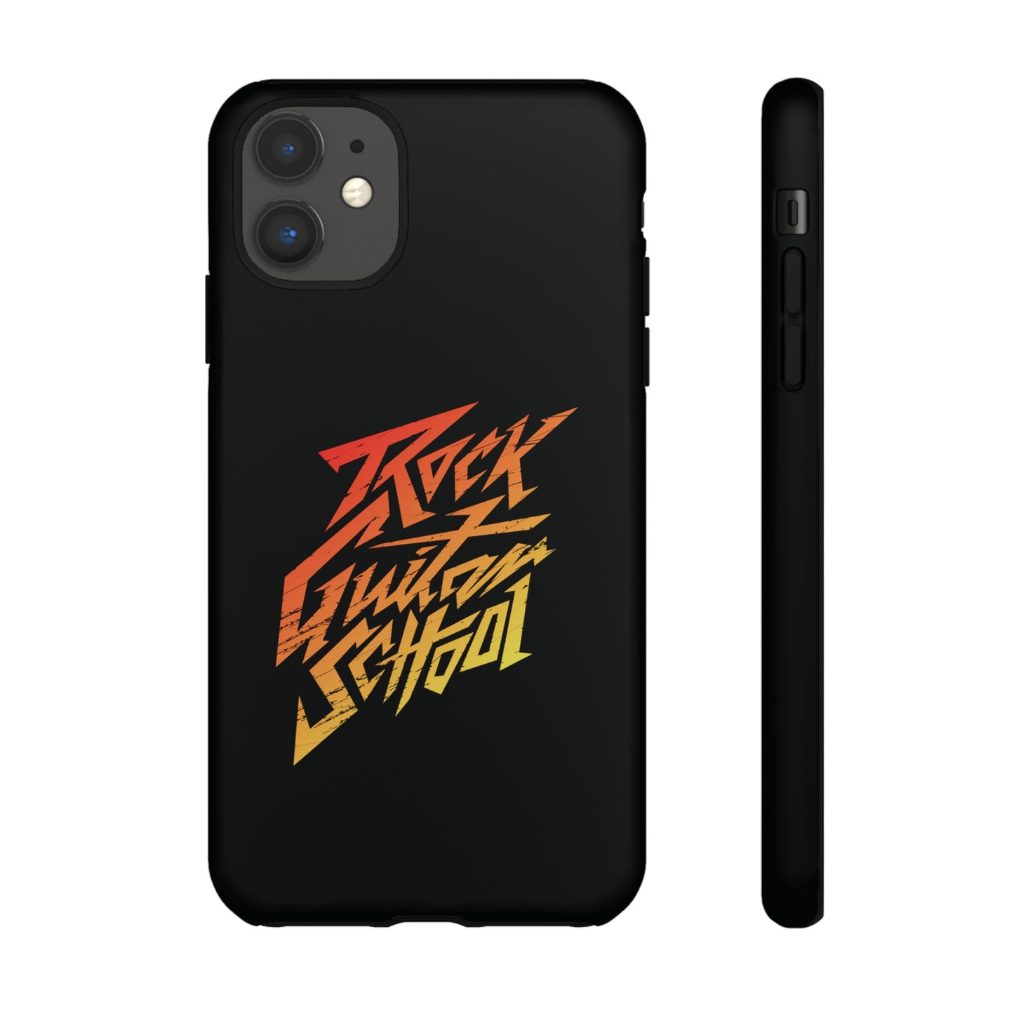 T5 Minimalist ROCK GUITAR SCHOOL Smartphone Case