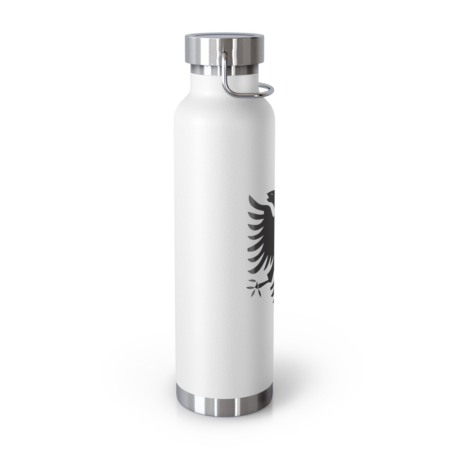 T5 Minimalist Albanian Flag Two Headed Eagle Copper Vacuum Insulated Bottle