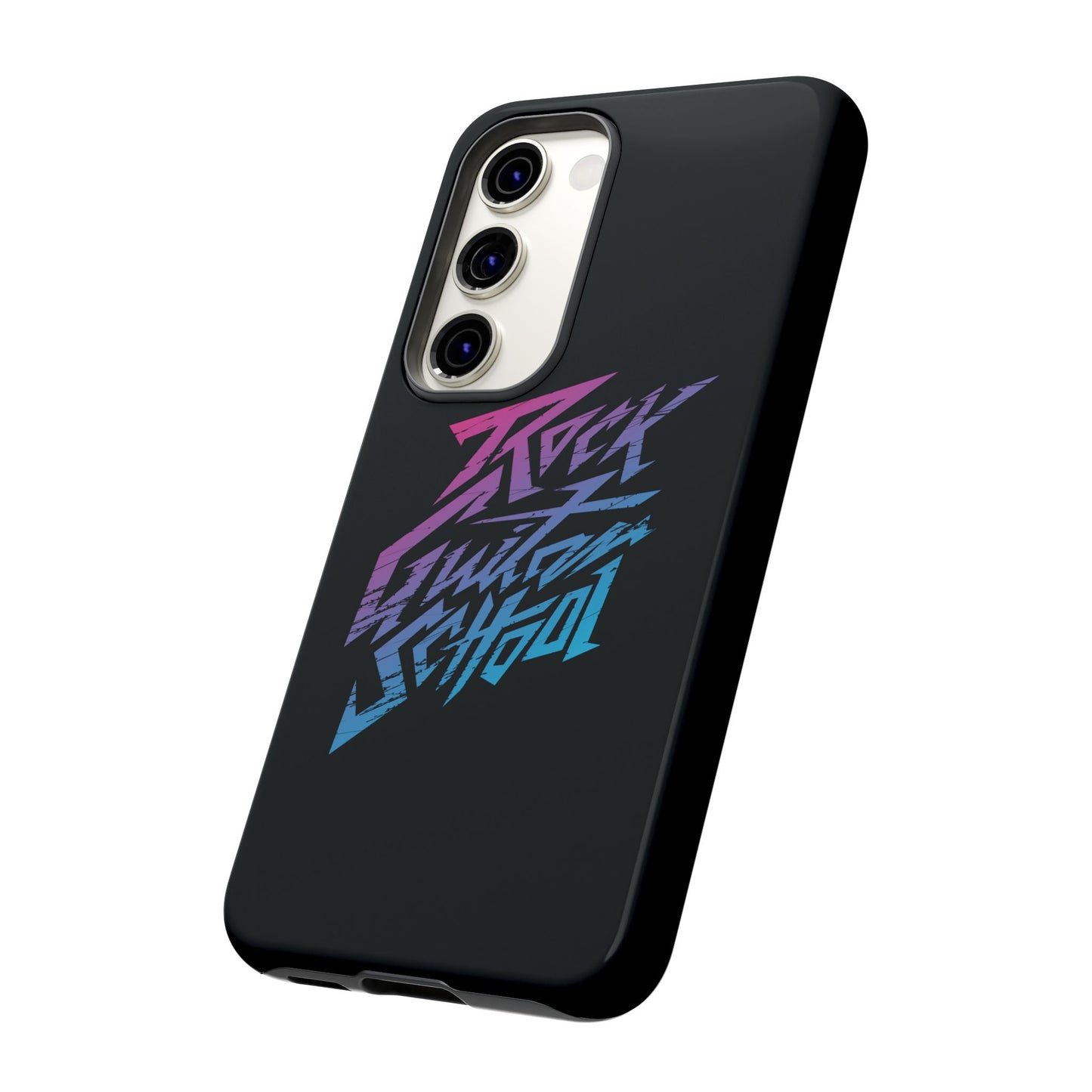 T5 Minimalist ROCK GUITAR SCHOOL Smartphone Case