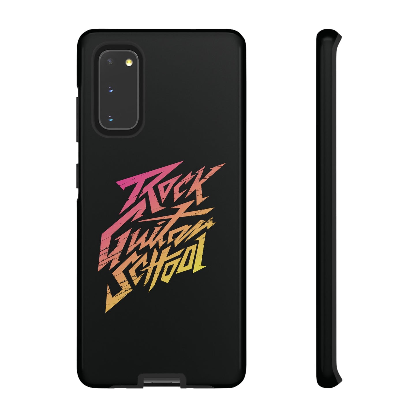 T5 Minimalist ROCK GUITAR SCHOOL Smartphone Case