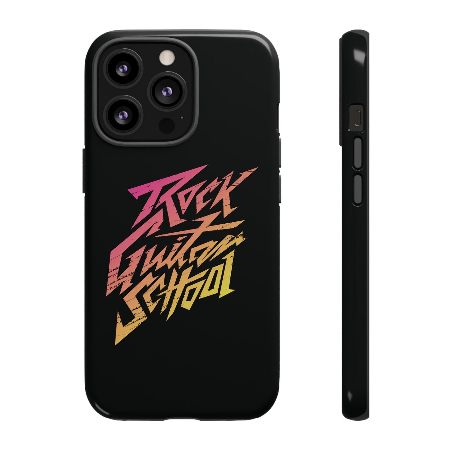 T5 Minimalist ROCK GUITAR SCHOOL Smartphone Case