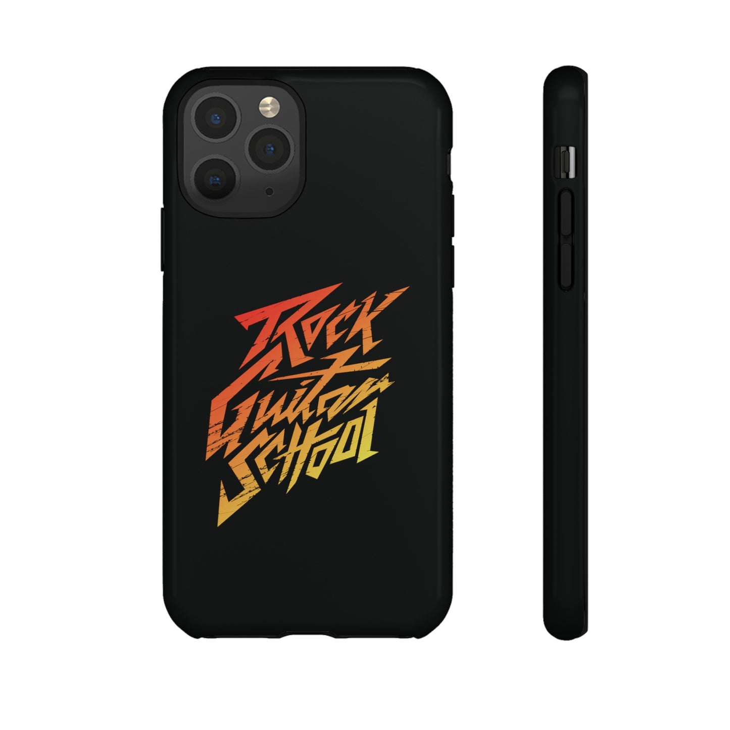 T5 Minimalist ROCK GUITAR SCHOOL Smartphone Case